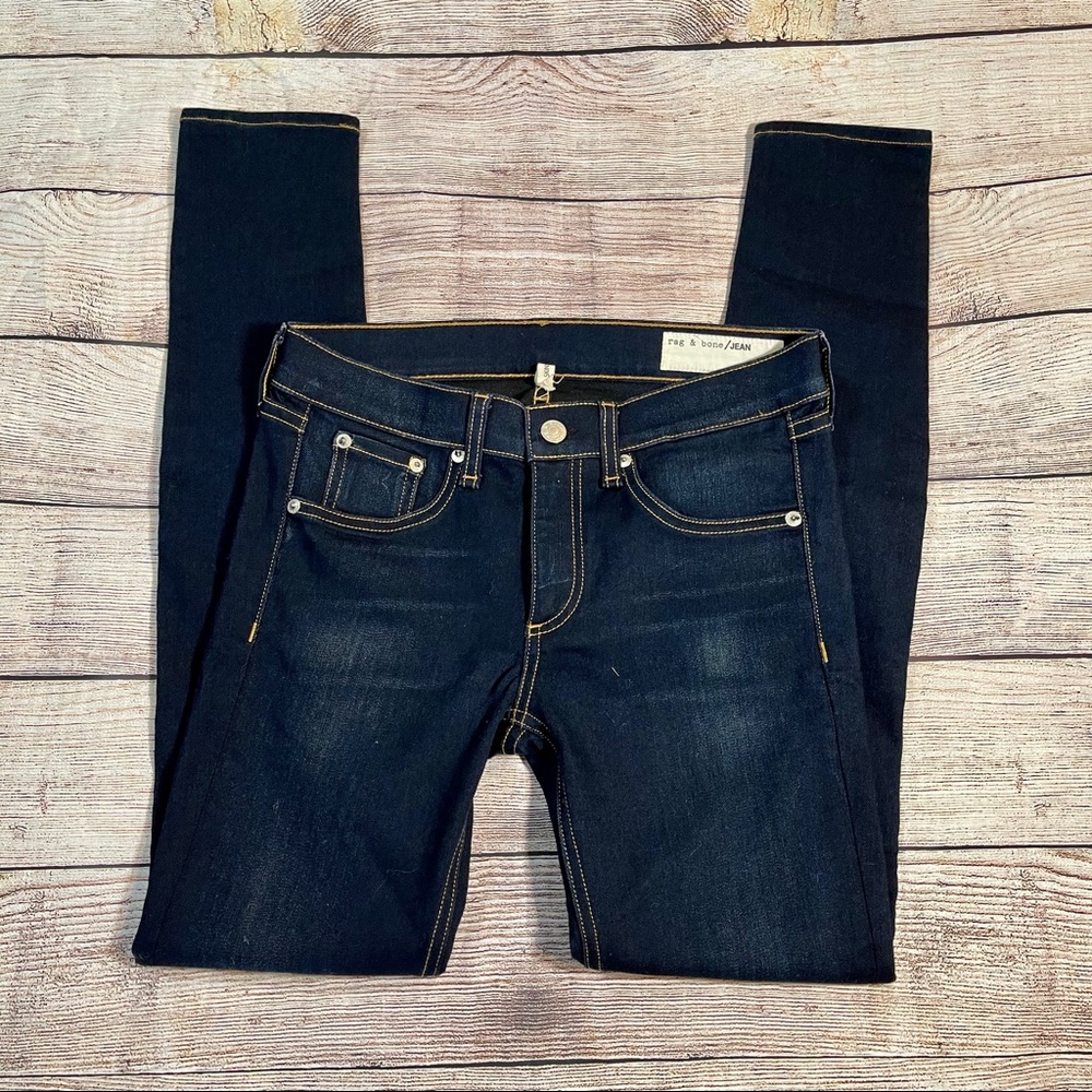 rag & bone skinny Jean dark 27